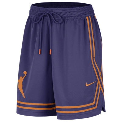 Nike Womens  Dri-fit Crossover Shorts In Blue