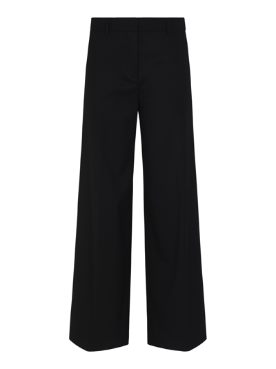 Ql2 Straight Concealed Trousers In Black