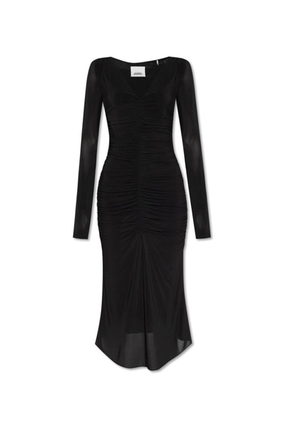Isabel Marant Laly Dress In Nero