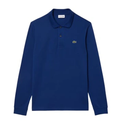 Lacoste Polo Classic Fit Long Sleeve Uomo Night Blue