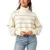 Free People Cream Paulie Sweater In Neutrals