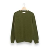 UNIVERSAL WORKS SEAMLESS CREW 29951 SUPERSOFT KNIT GREEN