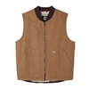 DICKIES GILET DUCK CANVAS UOMO STONE WASHED BROWN