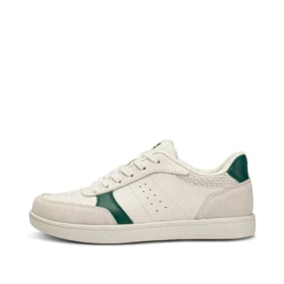 Woden Bjork Trainers In Green And White