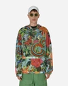 Sky High Farm Camo Print Mesh Pullover Hoodie In Multicolor