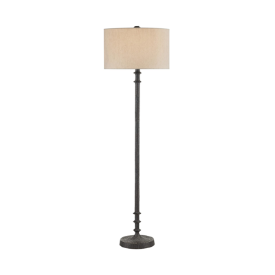 Oka Francisco Floor Lamp And Shade - Bronze