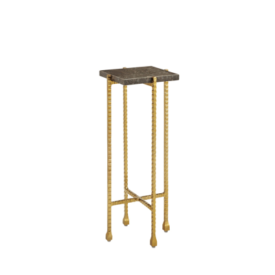 Oka Kopito Side Table - Gold/marble
