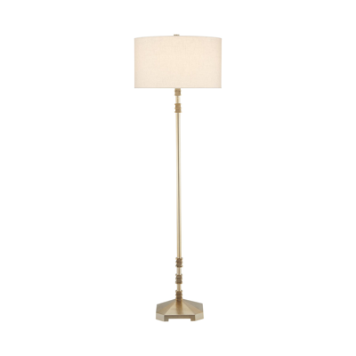 Oka Tarentum Floor Lamp And Shade - Gold