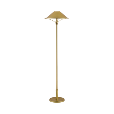 Oka Ancyra Floor Lamp - Brass
