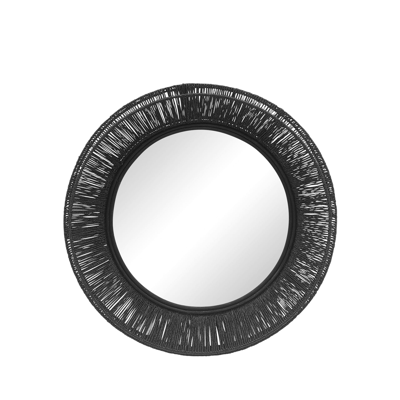 Oka Small Elio Mirror - Black