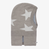 MOLO GREY WOOL KNIT STAR BALACLAVA