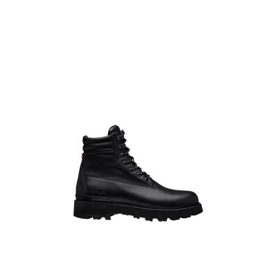 Moncler Collection Peka Lace-up Boots Black In Noir