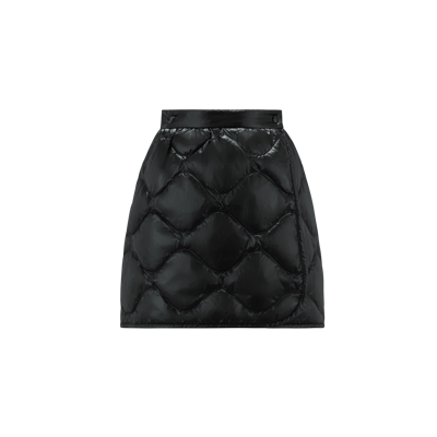 Moncler Collection Padded Skirt Black