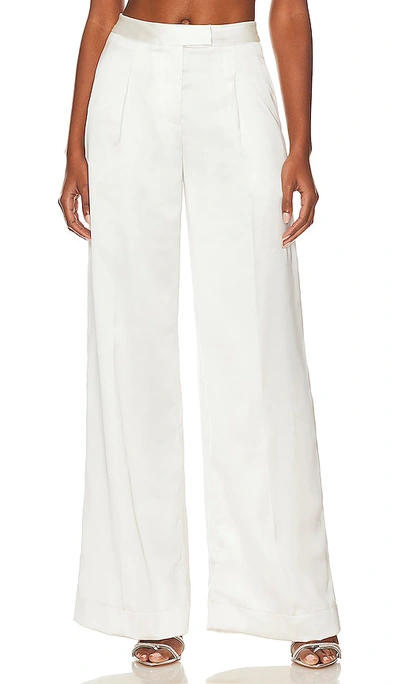 Stone Cold Fox X Revolve Valeria Trousers In Ivory
