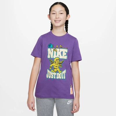 Nike Kids' Boys  Nsw Td 1 T-shirt In Purple Cosmos/purple