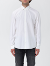 Calvin Klein Chemise Slim En Coton In White