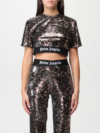 PALM ANGELS T-SHIRT PALM ANGELS WOMAN,393543102