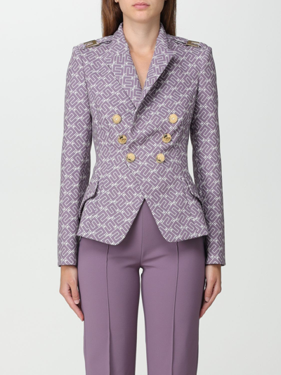 Elisabetta Franchi Blazer  Damen Farbe Lavendel In Lavender