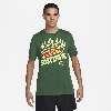 Nike Men's Dri-fit Baseball T-shirt In Green