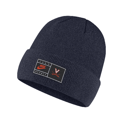 Nike Virginia  Unisex College Beanie In Blue