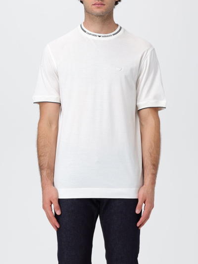 Emporio Armani T-shirt  Herren Farbe Weiss In White