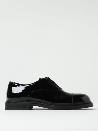Emporio Armani Brogue Shoes  Men Color Black