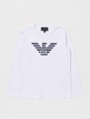 Emporio Armani T-shirt  Kids Kinder Farbe Weiss In White