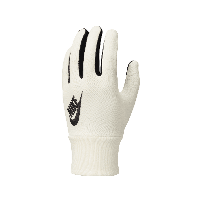 Nike Women's Club Fleece Gloves In White