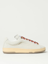 Lanvin Men Sneaker With Logo In White