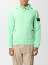 Stone Island Sweatshirt  Men Color Grass Green