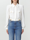 Elisabetta Franchi Hemdbluse  Damen Farbe Ivory