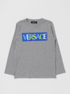 Young Versace Kids' T-shirt  Kinder Farbe Grau In Grey