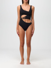 Off-white Off White Meteor One Piece Swimwear In Black