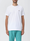 Vivienne Westwood White Crewneck T-shirt With Orb Logo Detail On The Front In Cotton Woman In White