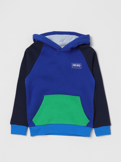 Kenzo Sweater  Kids Kids Color Blue
