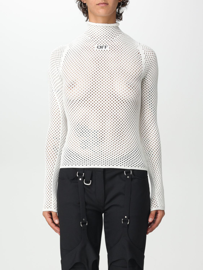 Off-white Sweater  Woman Color White