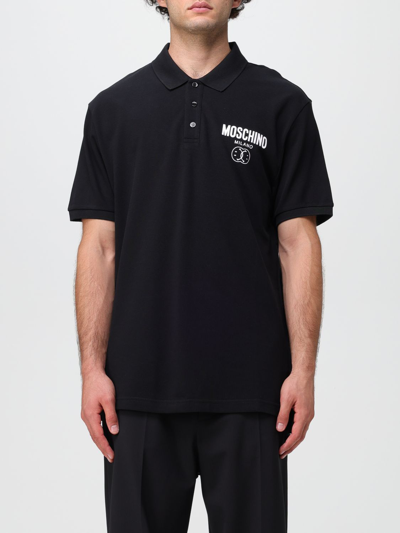 Moschino Couture Polo Shirt  Men Color Black
