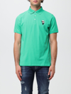 Karl Lagerfeld Polo Shirt  Men Color Green