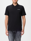 Karl Lagerfeld Cotton Polo Shirt In Black