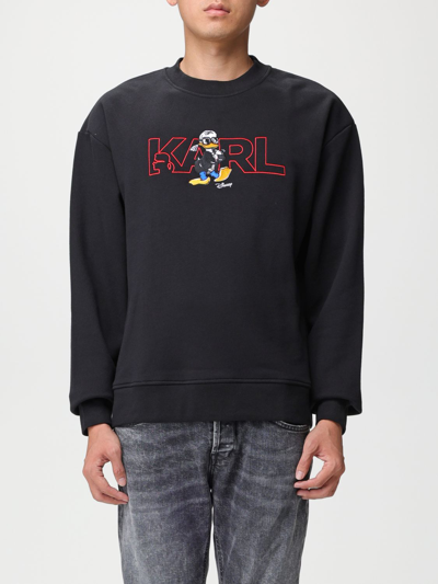 Karl Lagerfeld Sweatshirt  Men Color Black