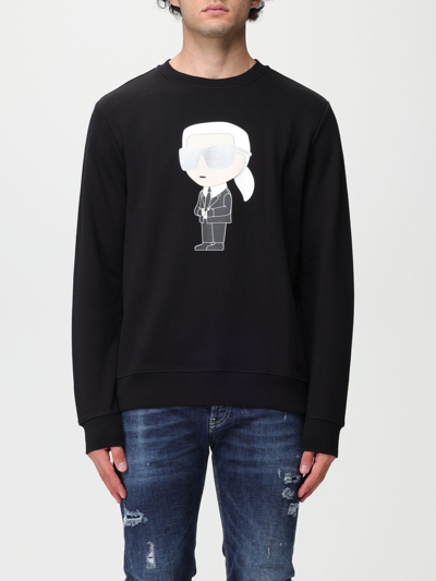 Karl Lagerfeld Sweatshirt  Men Color Black