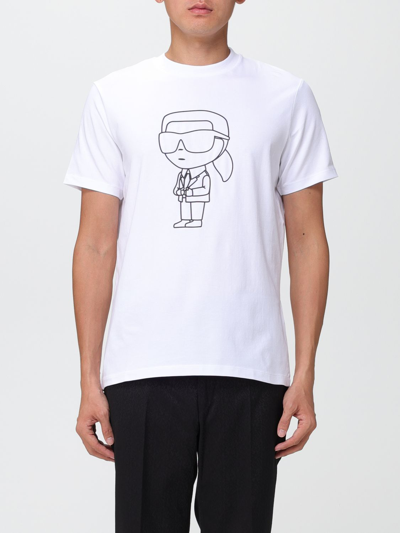 Karl Lagerfeld T-shirt  Men Colour White