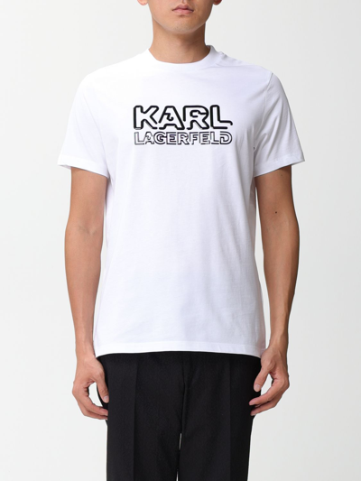 Karl Lagerfeld T-shirt  Men Color White In White