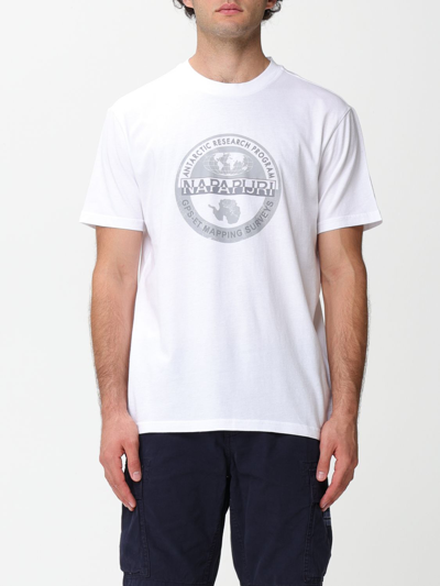 Napapijri T-shirt  Herren Farbe Weiss In White