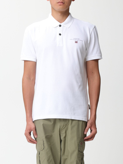 Napapijri Polo Shirt  Men Color White In White
