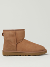 Ugg Flat Ankle Boots  Woman Color Brown