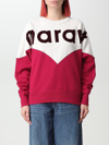 Isabel Marant Étoile Sweatshirt Isabel Marant Etoile Woman In Fuchsia