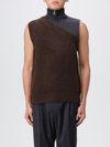 Fendi Paneled Wool Sleeveless Sweater Vest In Multicolor