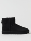 Ugg Flat Ankle Boots  Woman Color Black 1