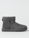 Ugg Flat Ankle Boots  Woman Color Grey
